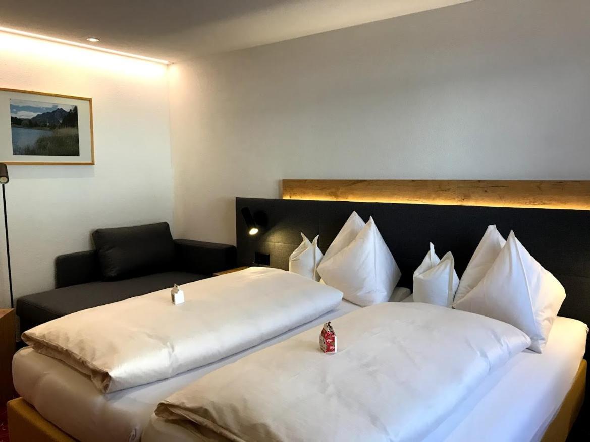 Sonnenhotel Soldanella Sonneck Samnaun Bagian luar foto