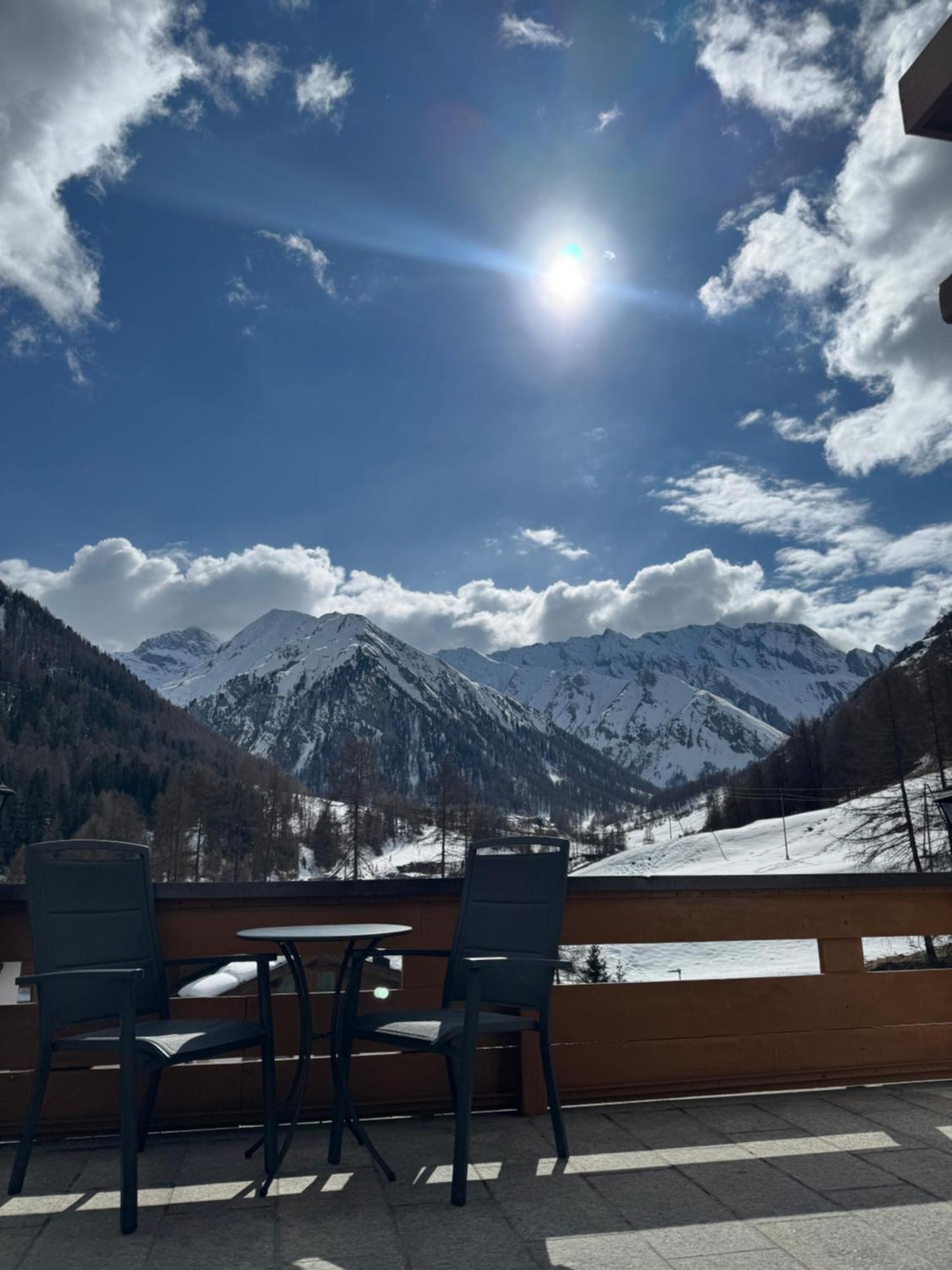 Sonnenhotel Soldanella Sonneck Samnaun Bagian luar foto