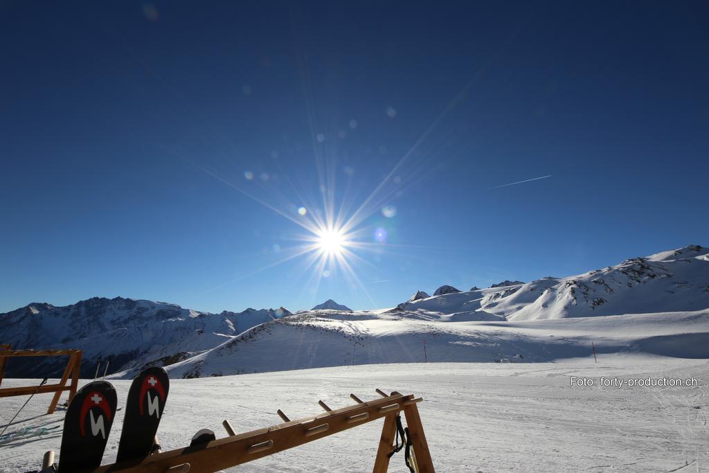 Sonnenhotel Soldanella Sonneck Samnaun Bagian luar foto
